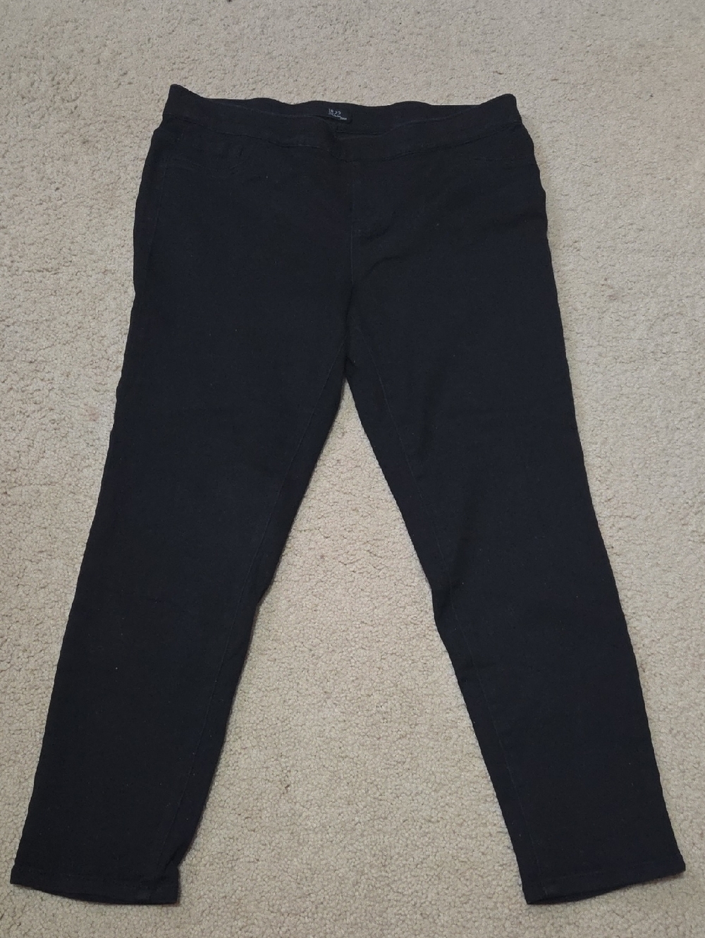 1822 Denim Women’s Straight Leg Jeans - Black